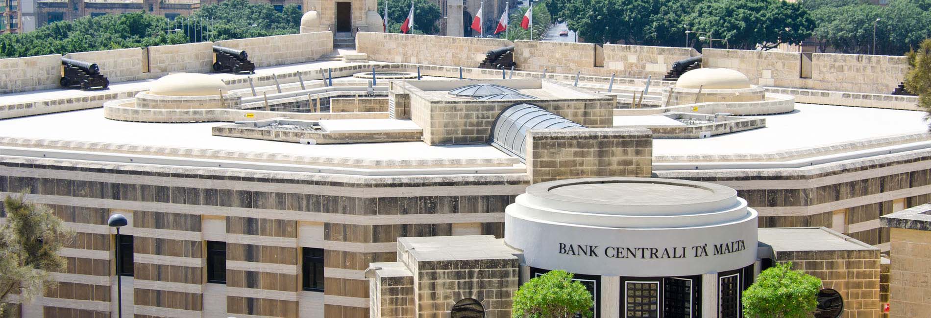 Foto Malta, Valetta, Zentral Bank
